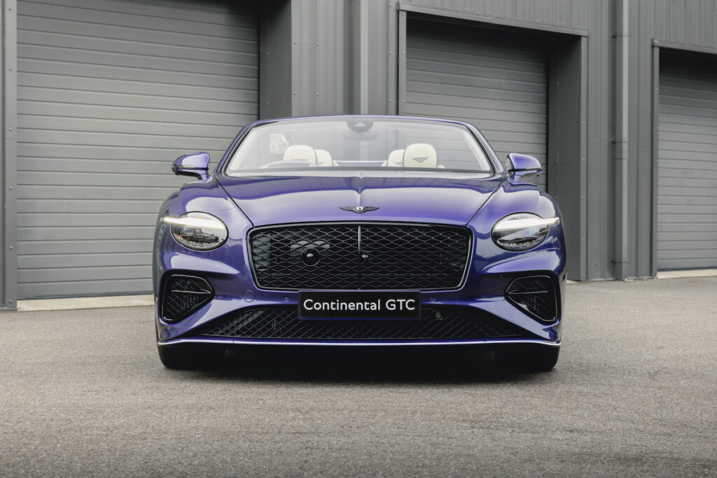 Bentley Continental GTC Speed Violette