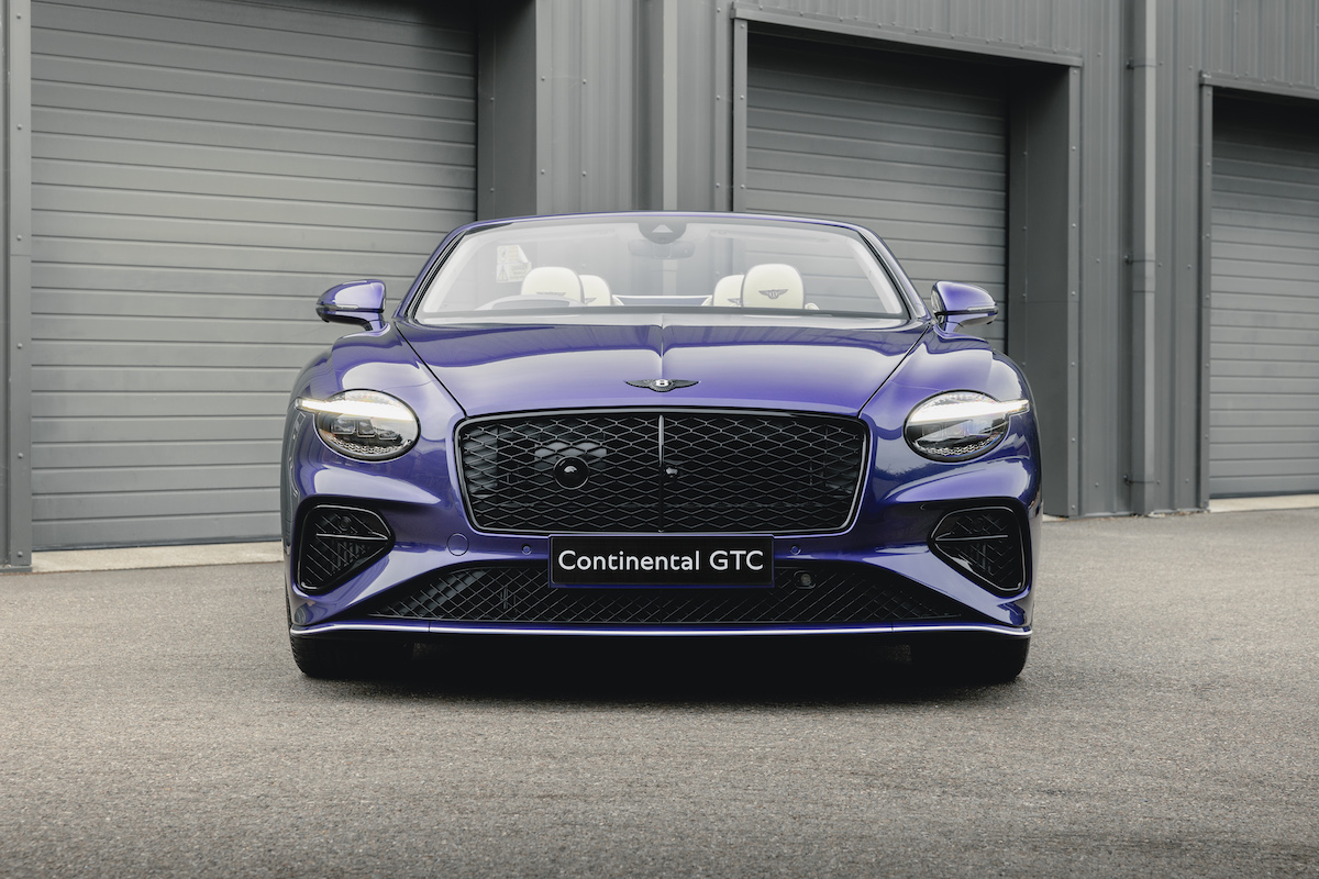 Bentley Continental GTC Speed Violette
