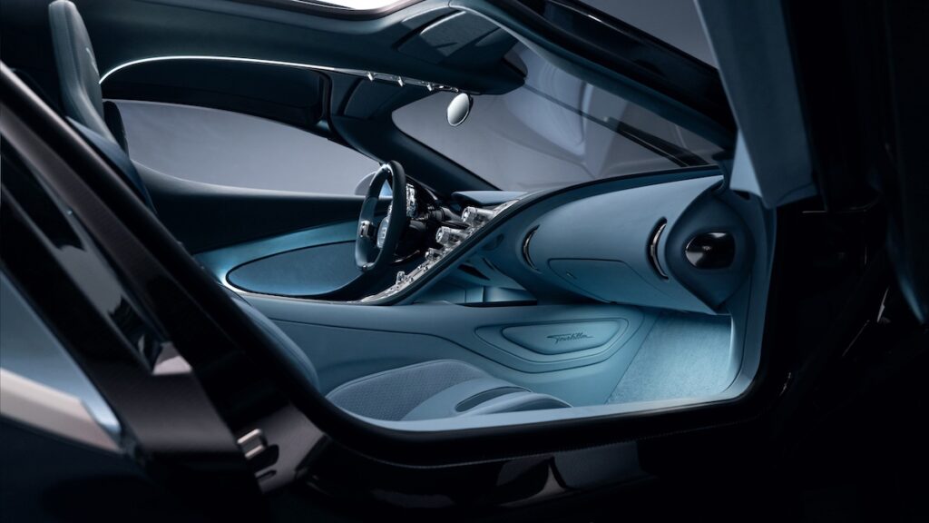 Bugatti Tourbillon interior