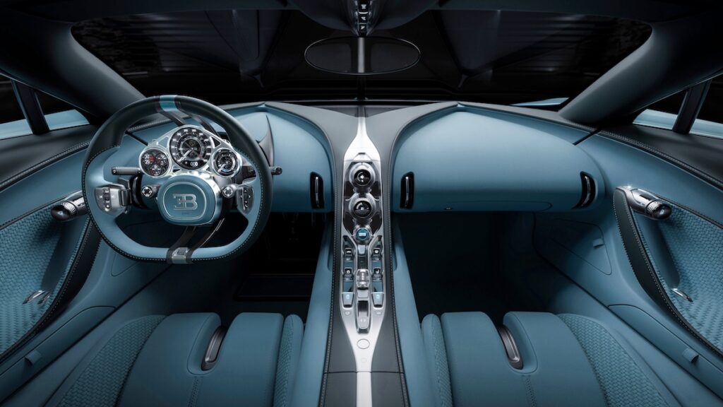 Bugatti Tourbillon interior