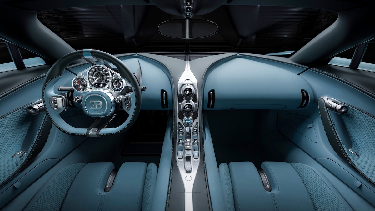 Bugatti Tourbillon interior