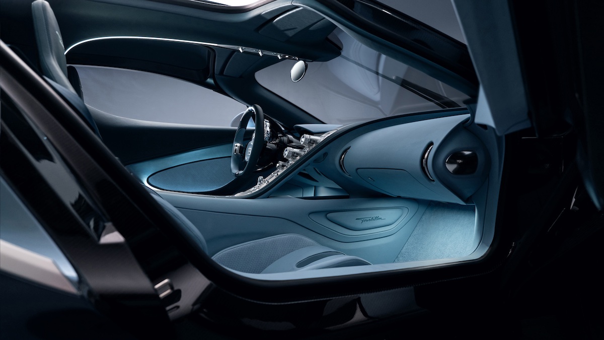 Bugatti Tourbillon interior