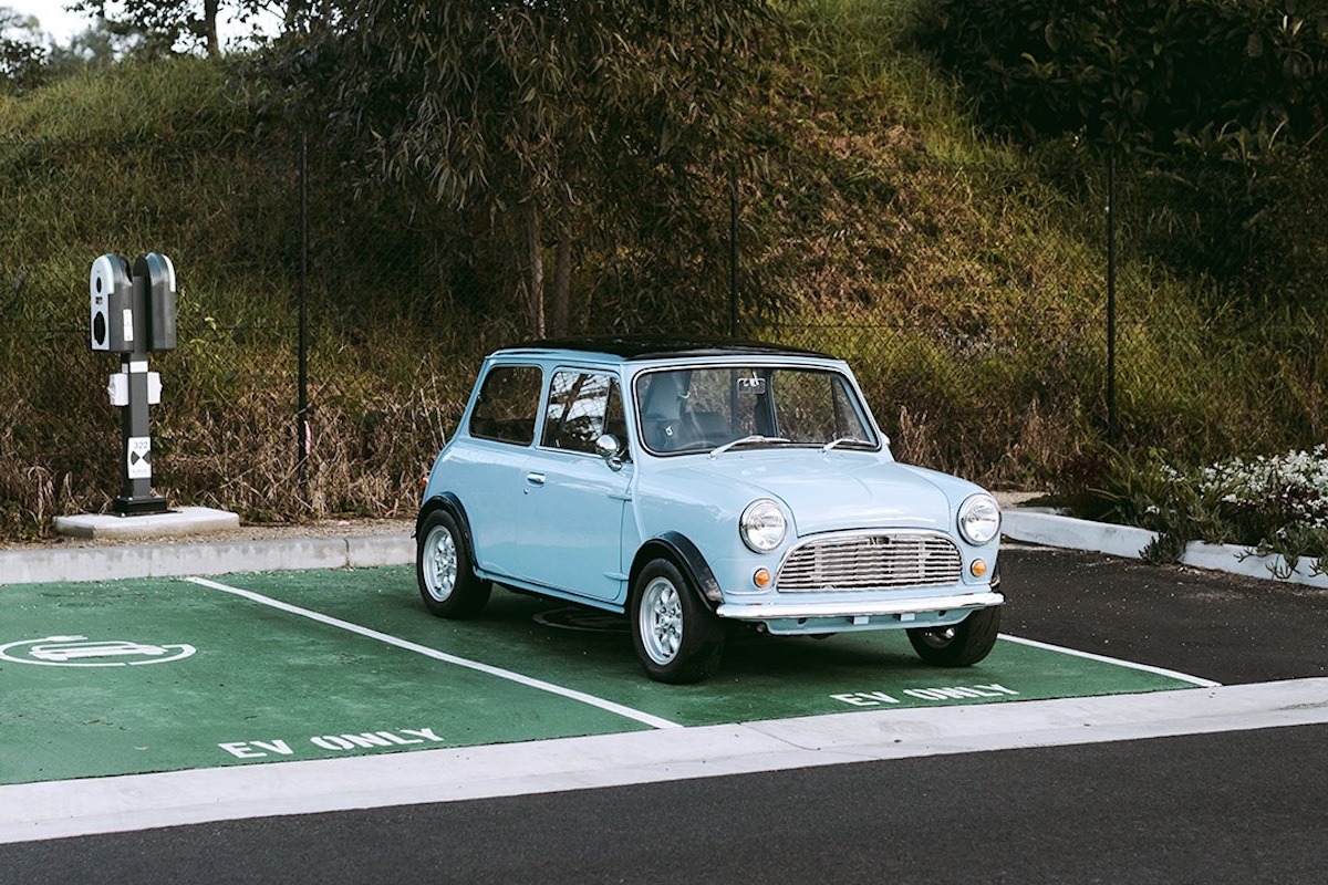 1971 Morris Mini with EV conversion