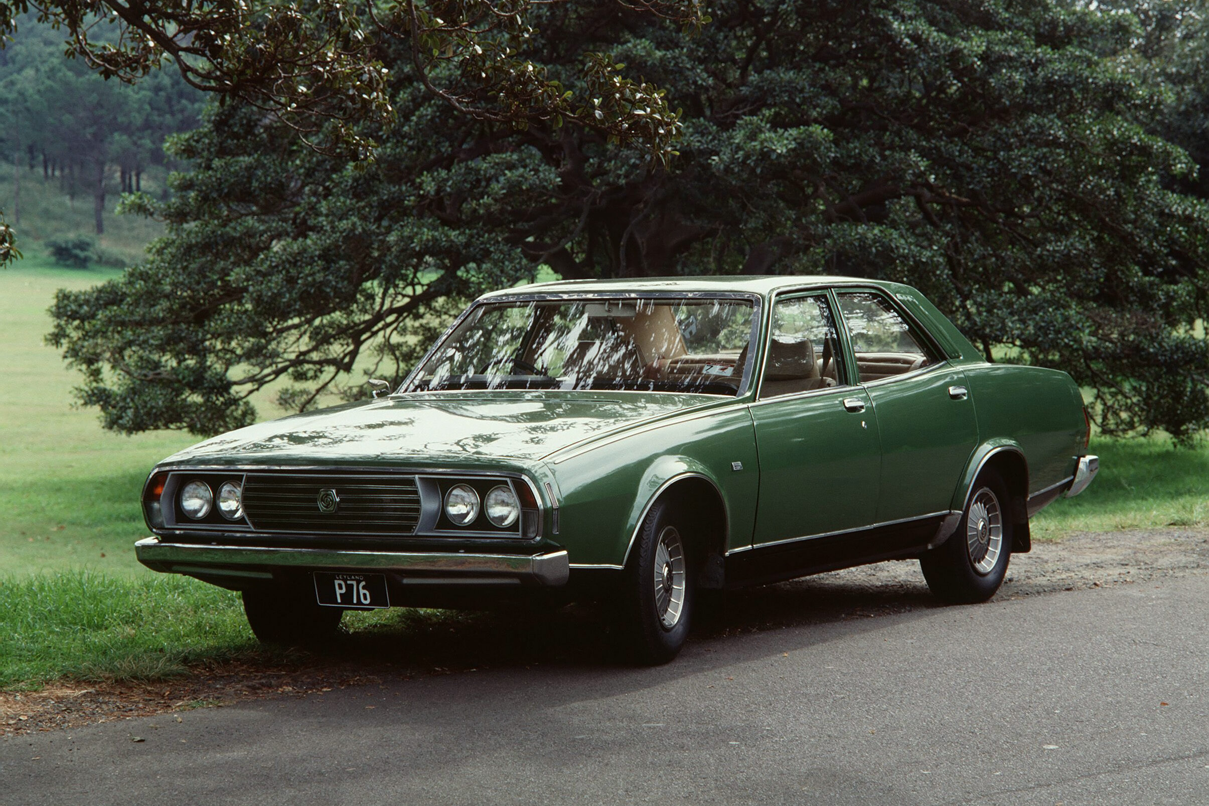 P76 Rover Rear View: 1973 Leyland P76 - Retro Rides