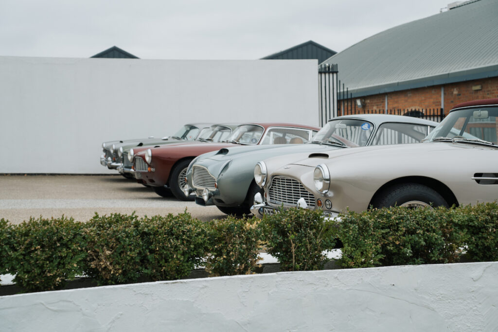 The Aston Martin Works 70th anniversary event