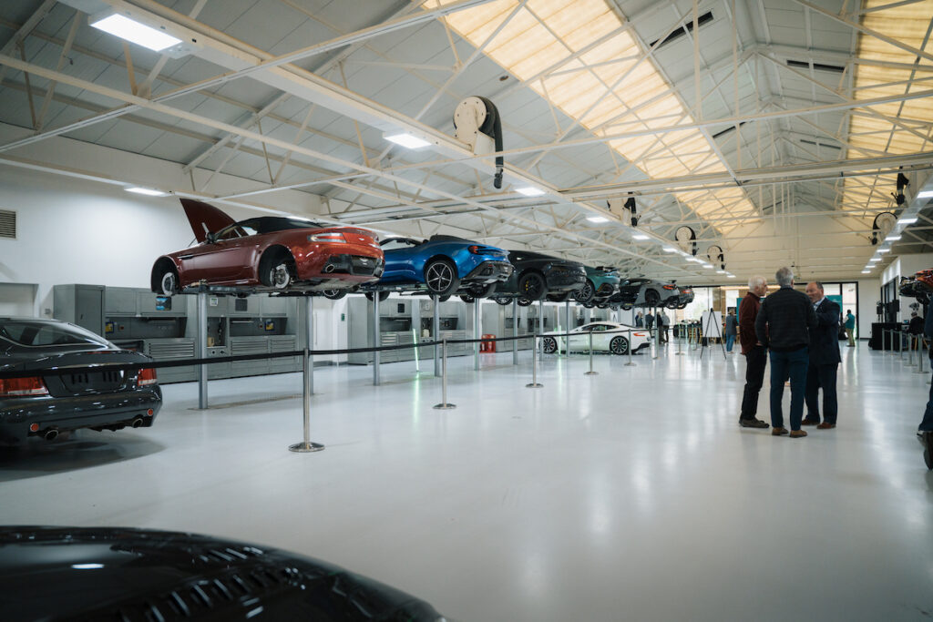 The Modern Workshop at the Aston Martin Works 70th anniversary event