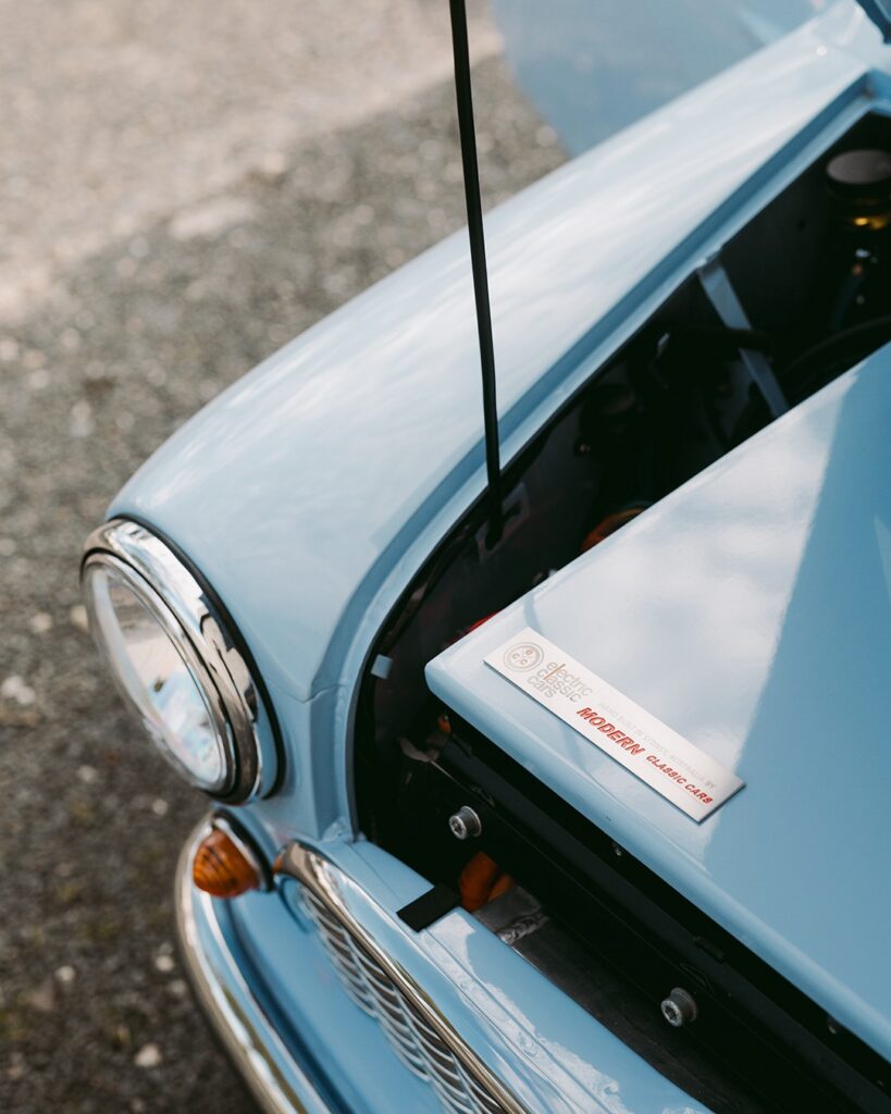 1971 Morris Mini with EV conversion