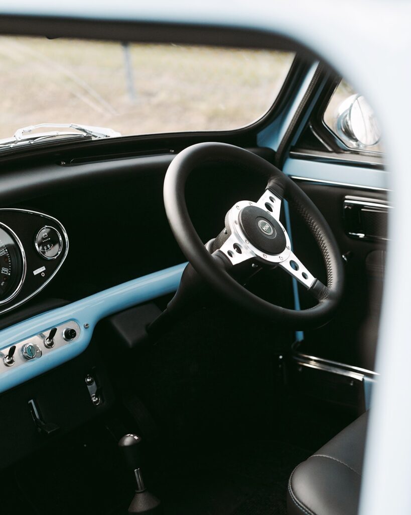 1971 Morris Mini with EV conversion