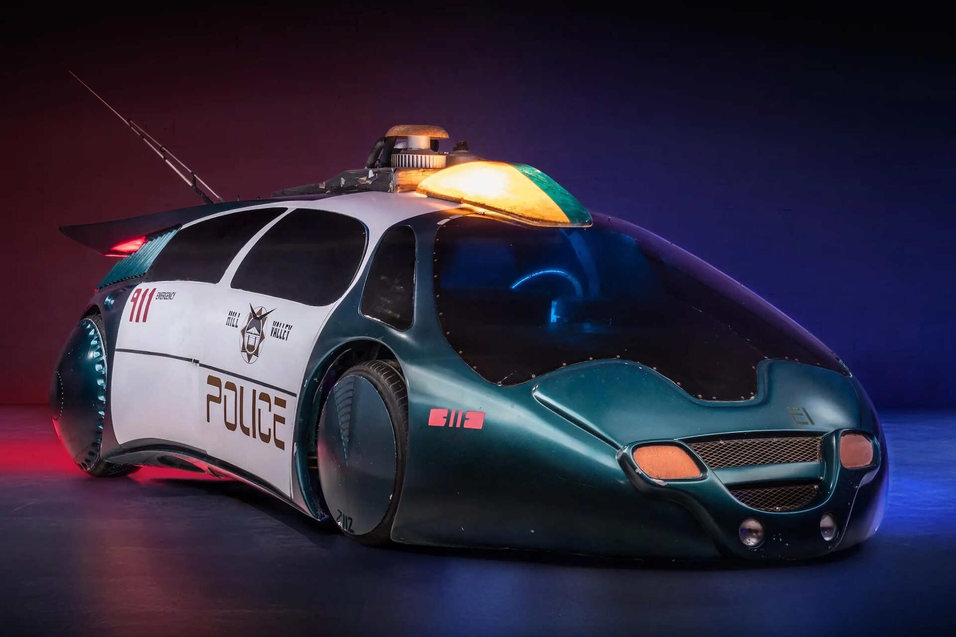 As used in Back to the Future 2 (1989) c1989 Gene Winfield 'Police Cruiser'