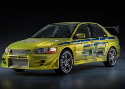 Screen used as Paul Walker's car in 2 Fast 2 Furious 2003 2001 Mitsubishi Lancer Evolution VII