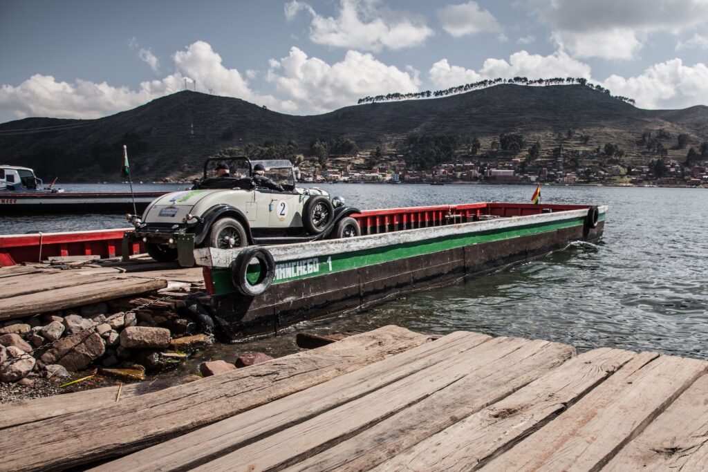 Crossing Lake Titicaca