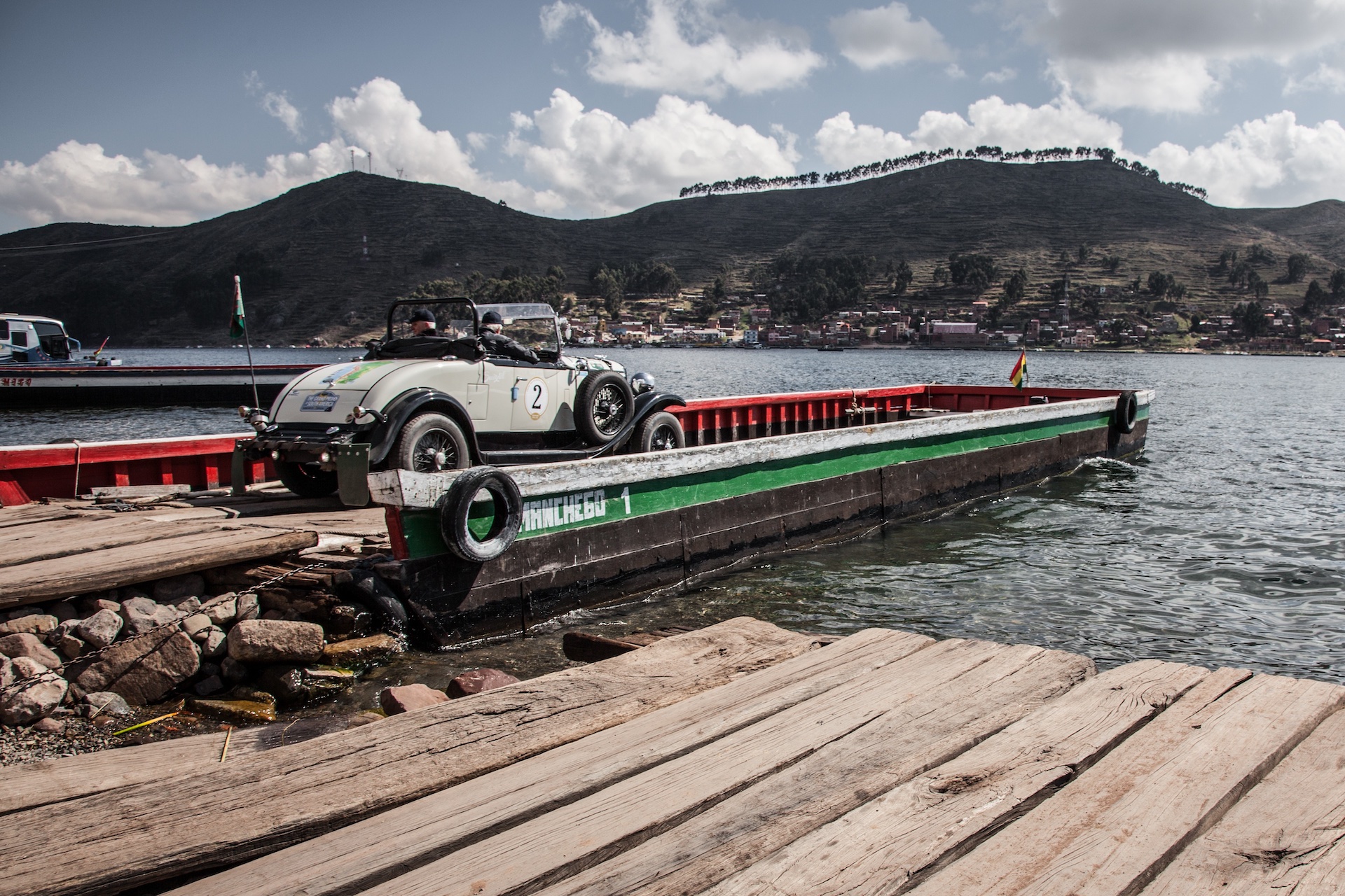 Crossing Lake Titicaca