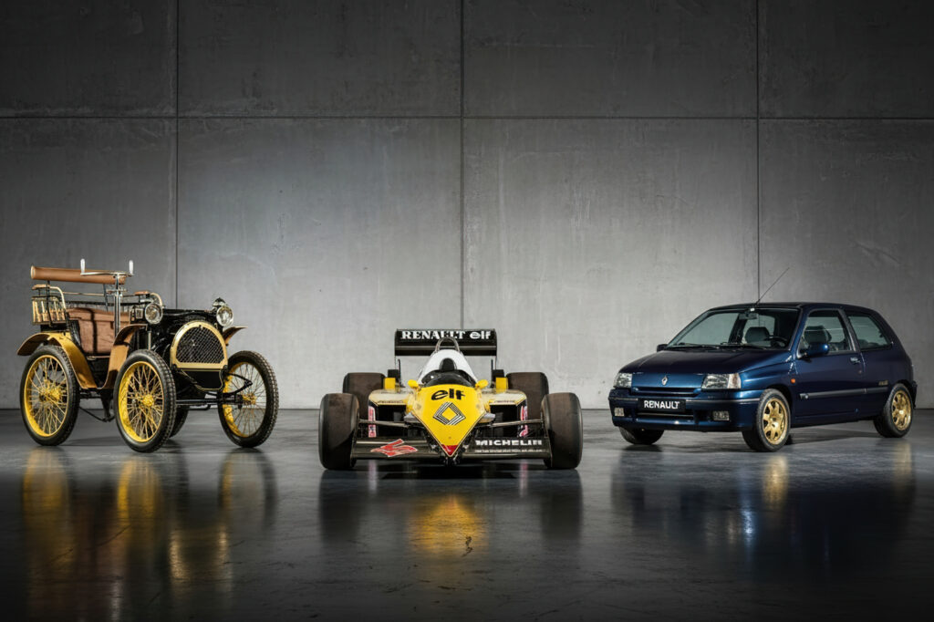 Renault & Artcurial Motorcars announce the exceptional sale of 100 historic vehicles from the Renault collection