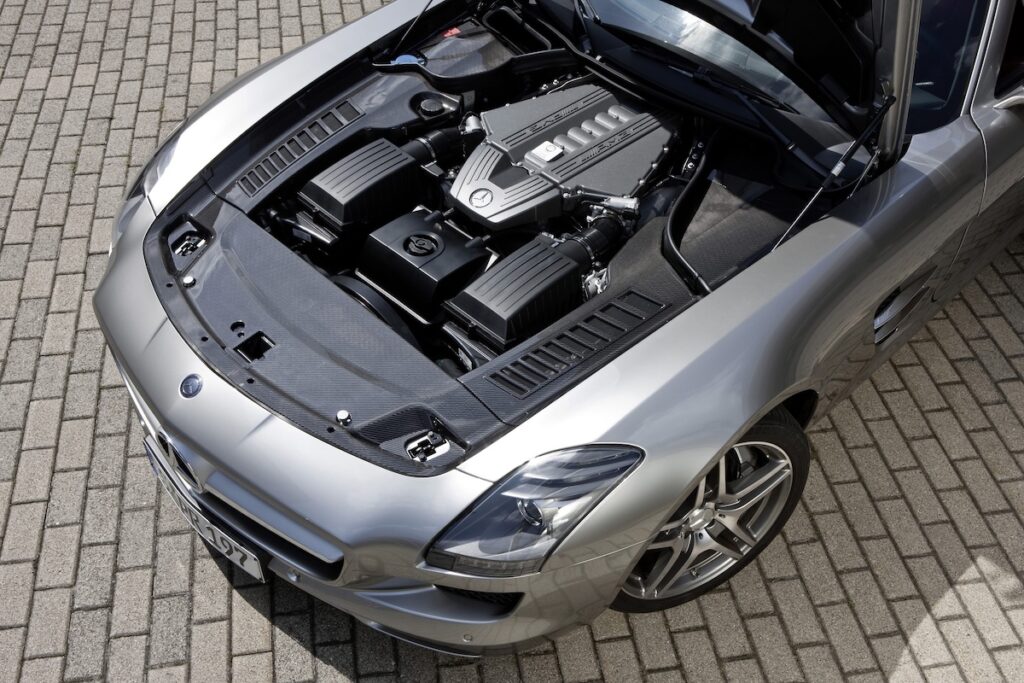 Mercedes-Benz SLS AMG GT Coupe engine