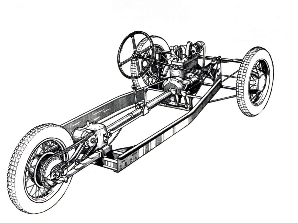 1932-1952 Morgan F-4 Chassis