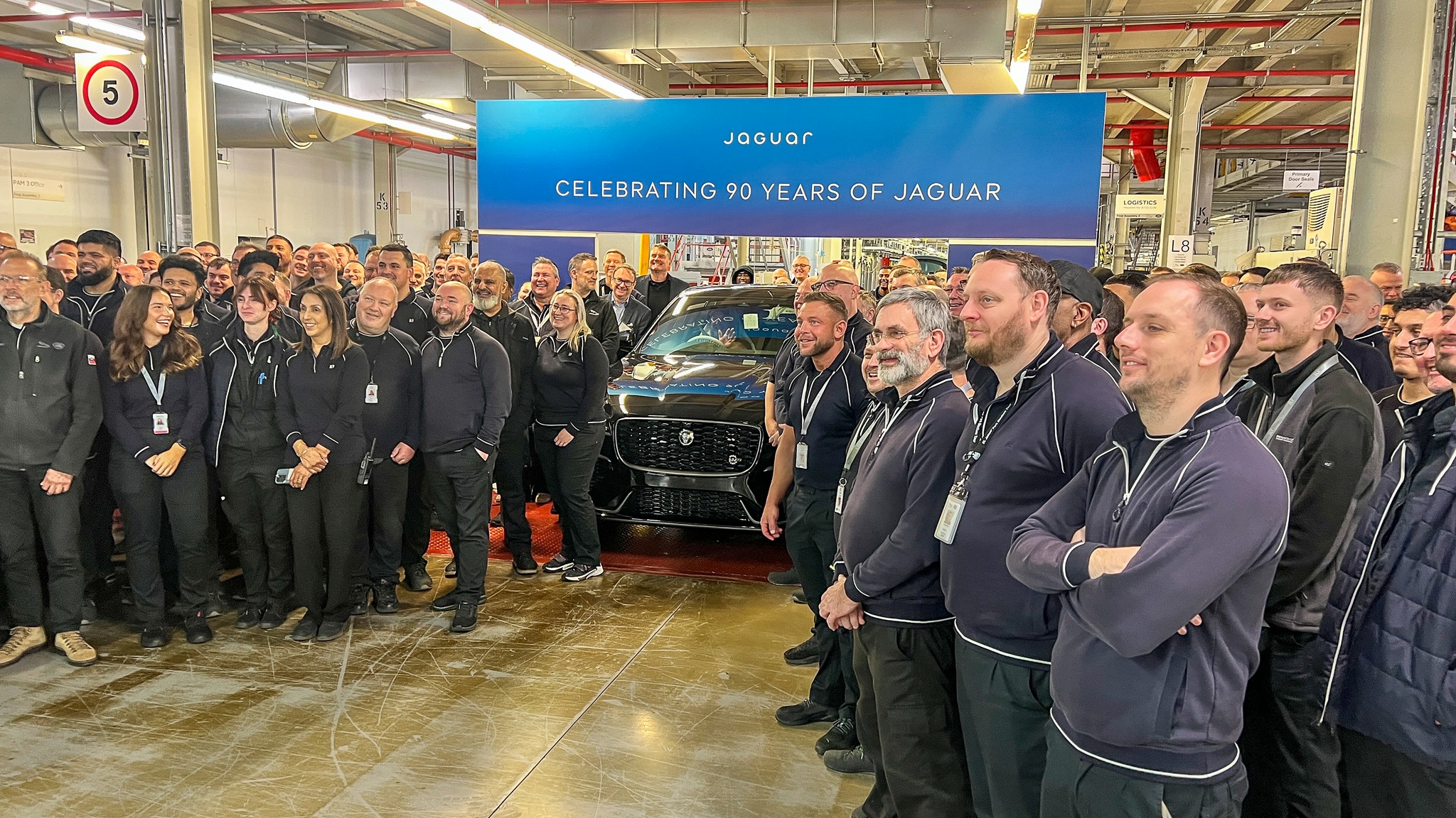 Last ICE Jaguar built, an F-Pace SVR