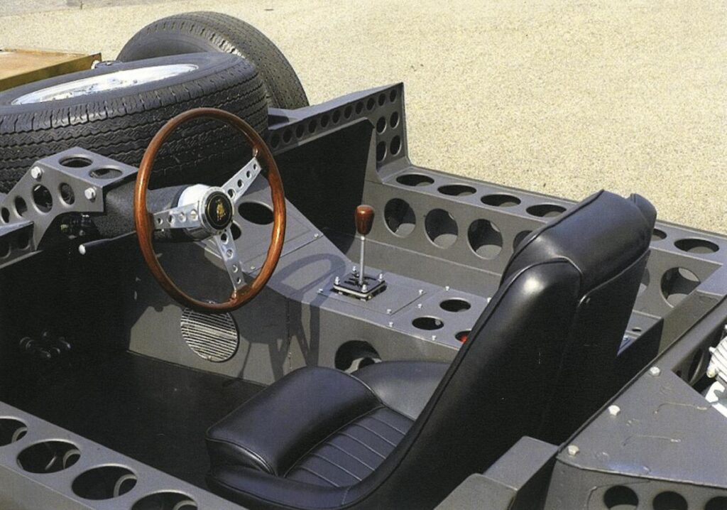 Lamborghini P400 chassis