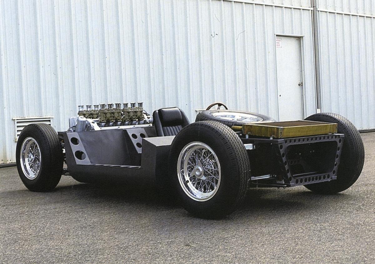 Lamborghini P400 chassis