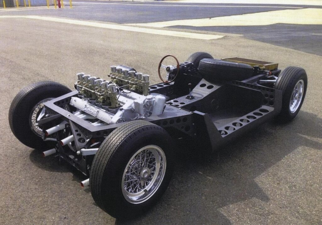 Lamborghini P400 chassis