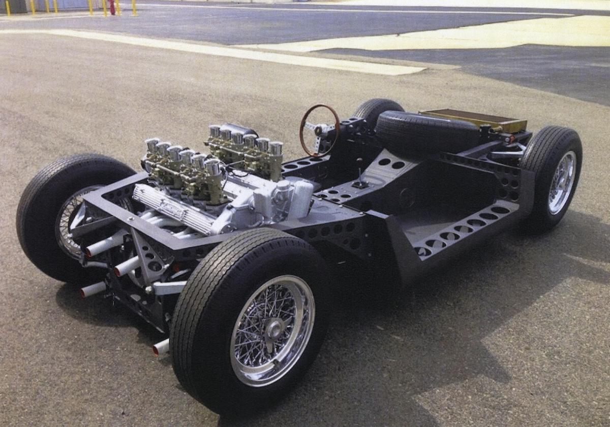 Lamborghini P400 chassis