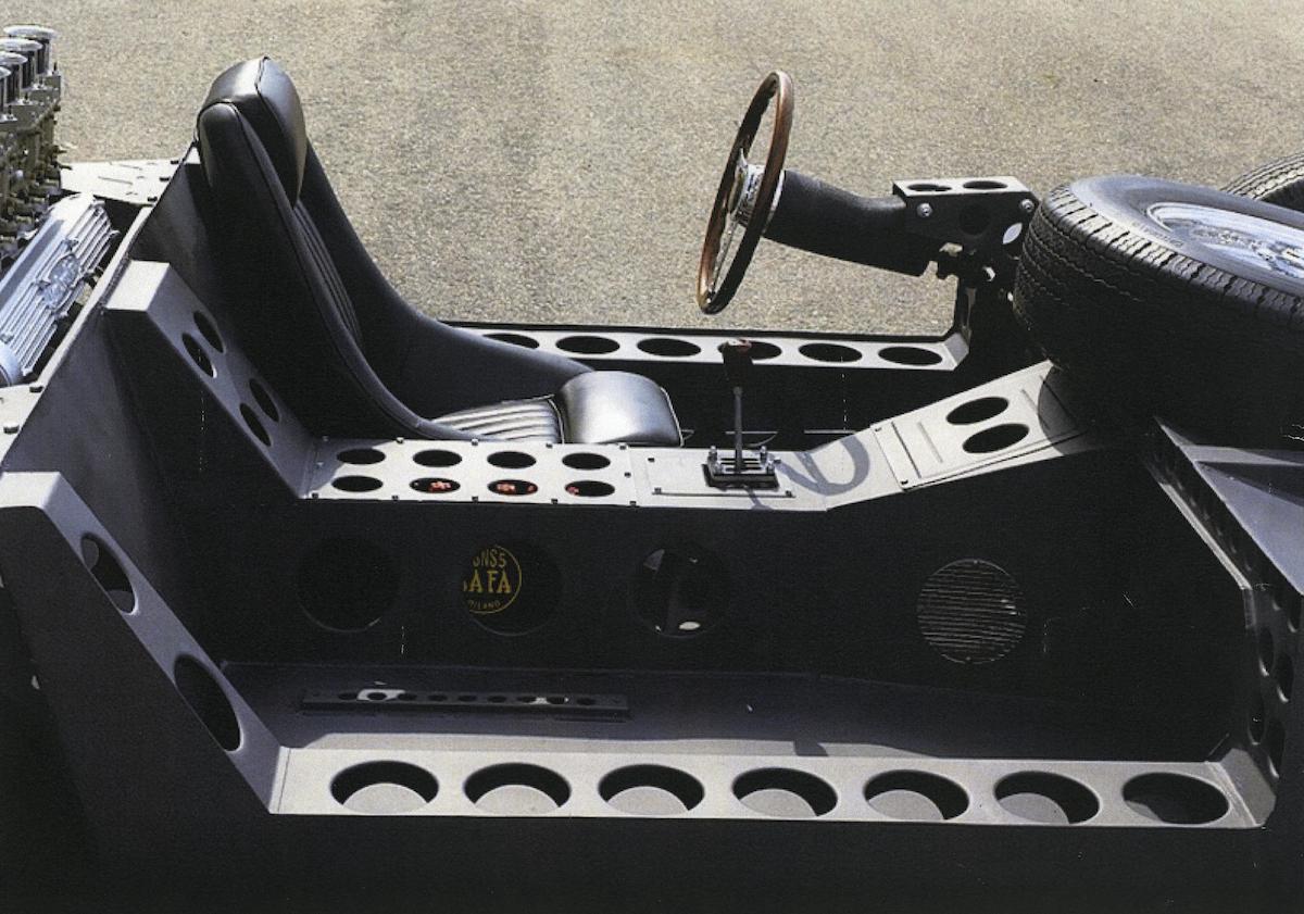Lamborghini P400 chassis