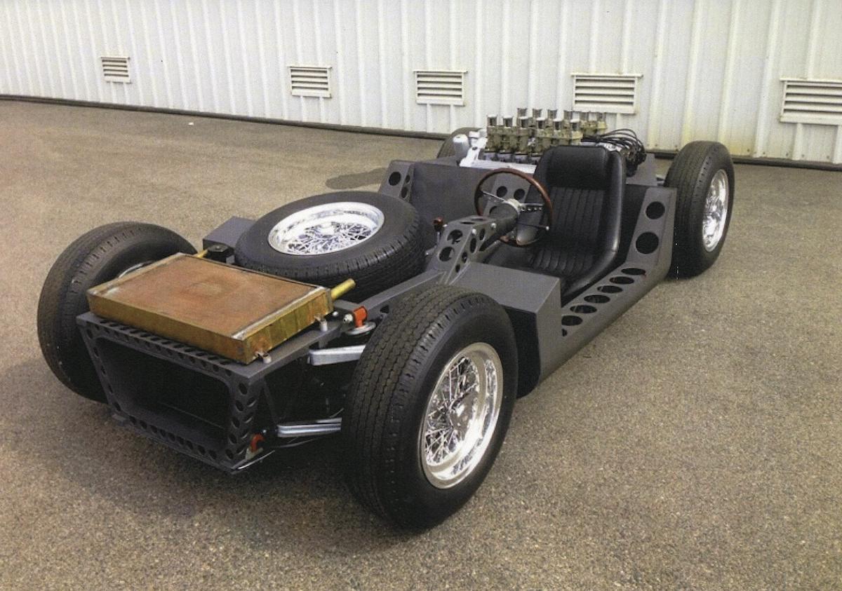 Lamborghini P400 chassis