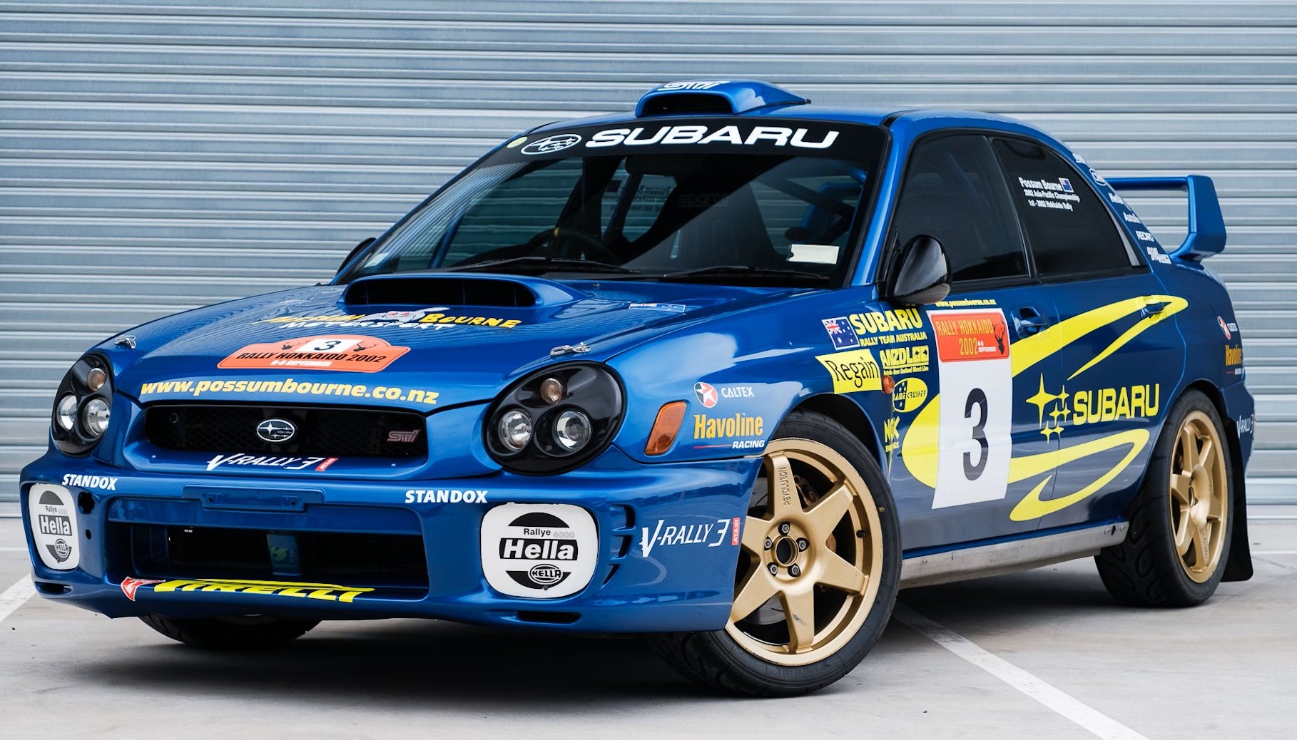 Subaru WRX built for Possum Bourne