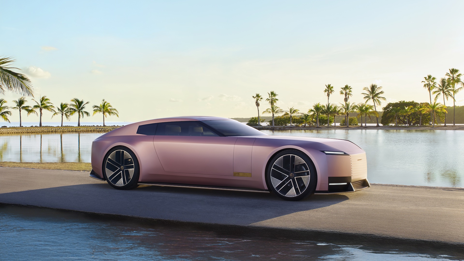 Jaguar Type 00 pictured in Miami