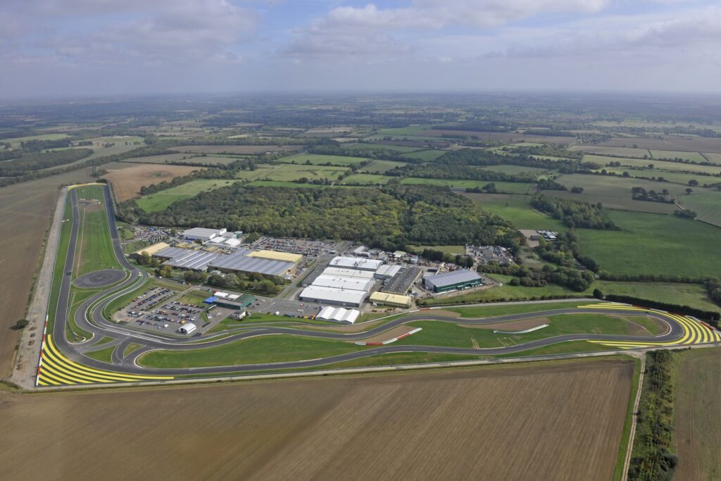 The Lotus headquarters and test track in Hethel
