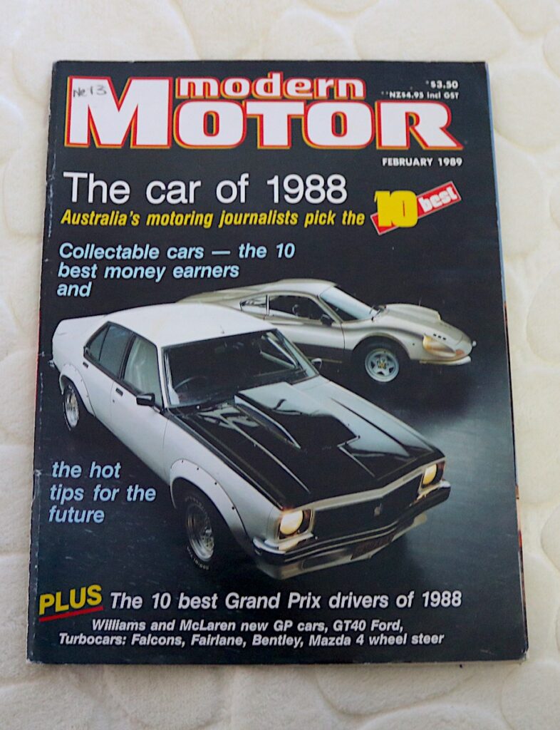 Ferrari 246 Dino on the cover of Modern Motor