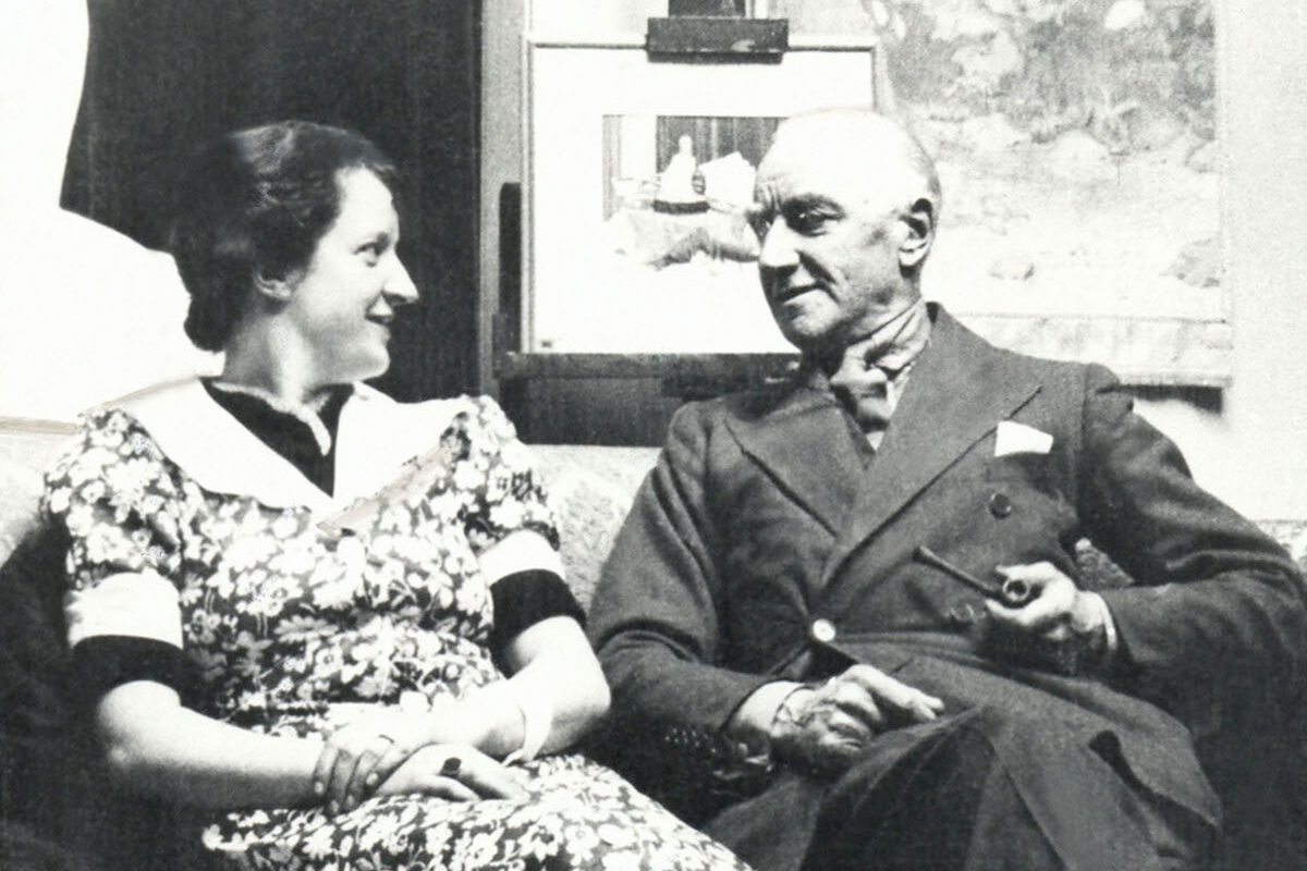 Charlie Sykes with daughter Josephine