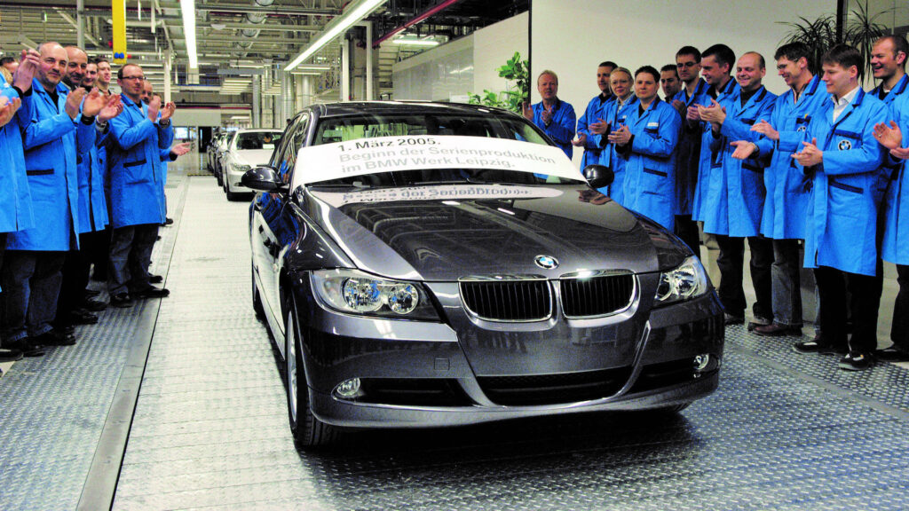 Start of series production in the BMW Group Plant Leipzig (03-2005)