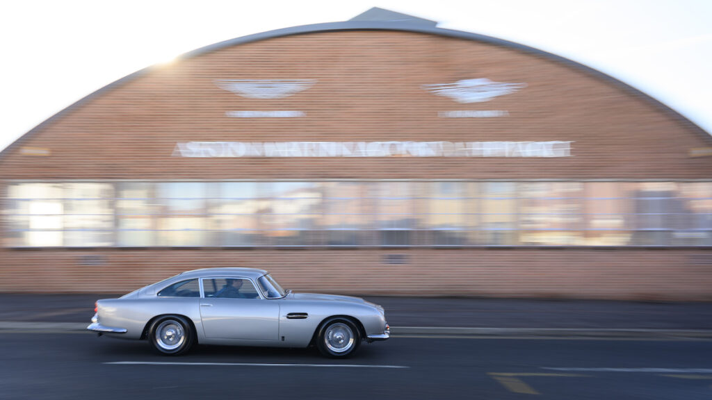 The 1965 DB5 Vantage restored at Aston Martin Works