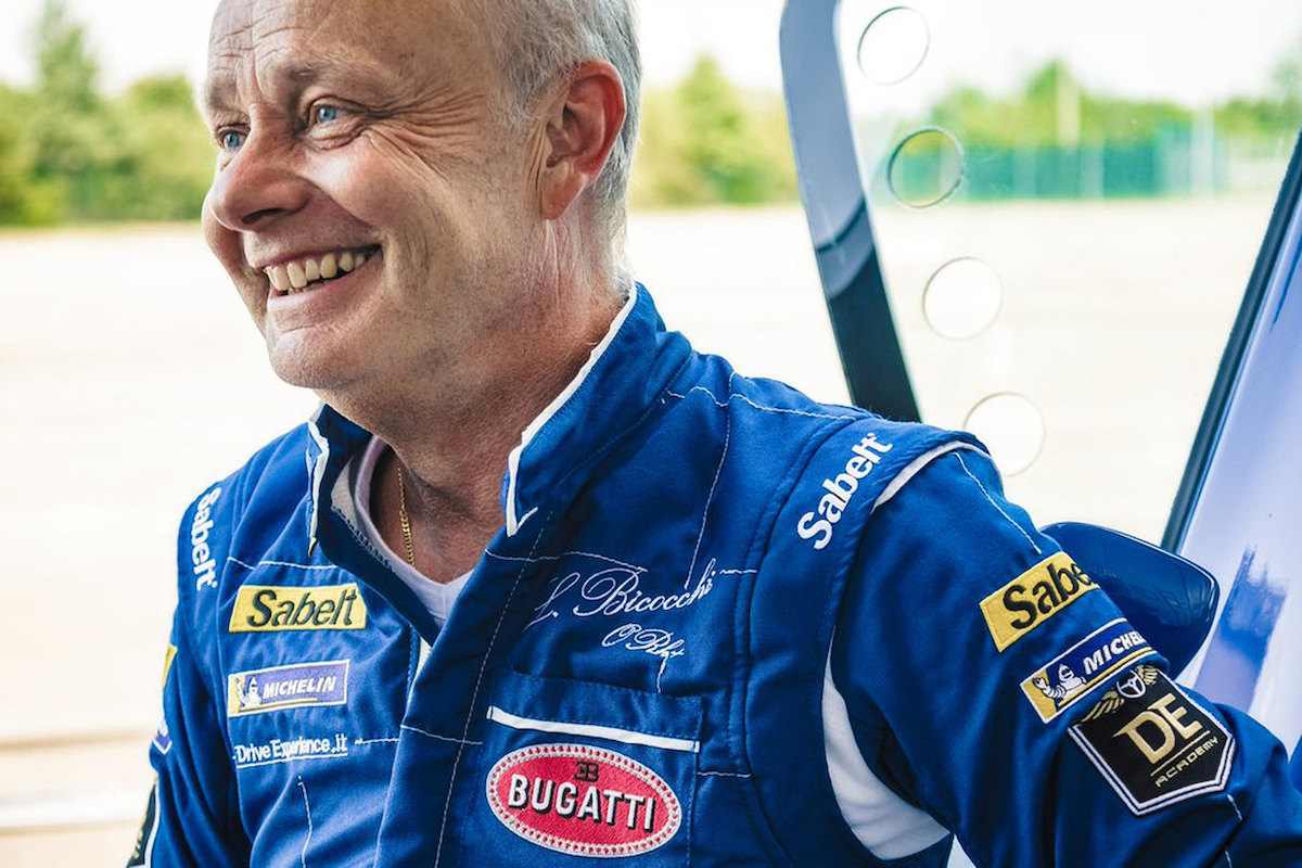 The testing journey of the Bugatti Veyron is still very vivid in Loris Bicocchi’s mind and deeply emotional