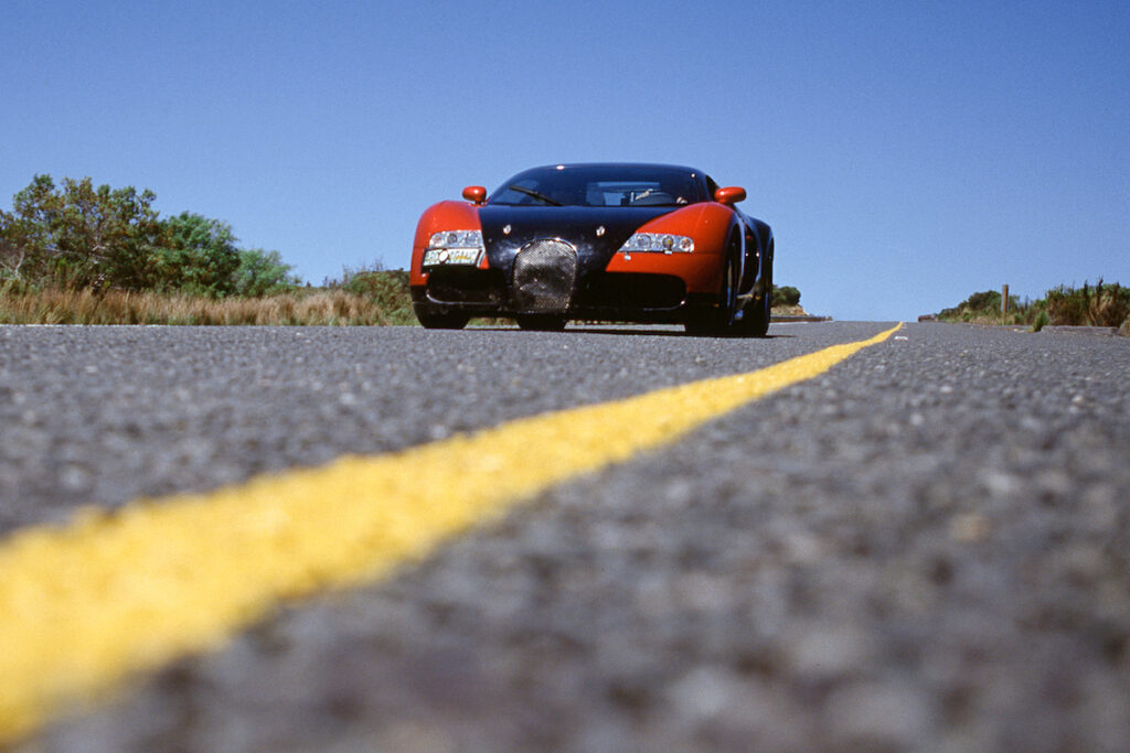Bugatti Veyron test mule