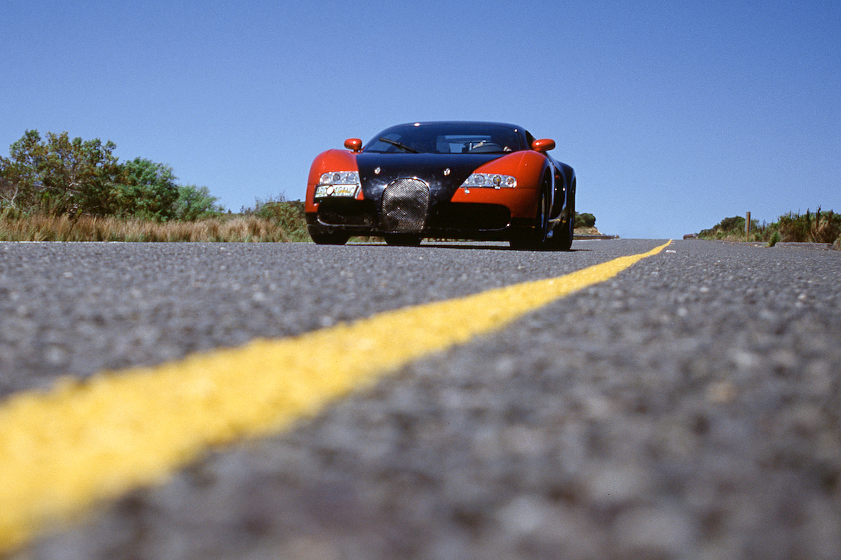 Bugatti Veyron test mule
