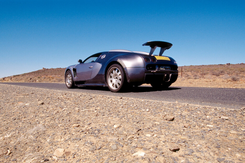 Bugatti Veyron test mule