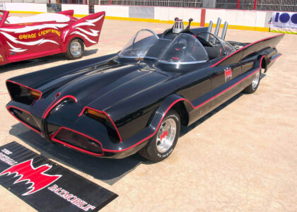 Bat Mobile. Special Presentation of Cars Used in Movie's and Television. Friday, May 30th, 2003 in New York. Photo by Jennifer Graylock
