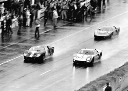 1966 Le Mans Ford GT40 1-2-3 finish