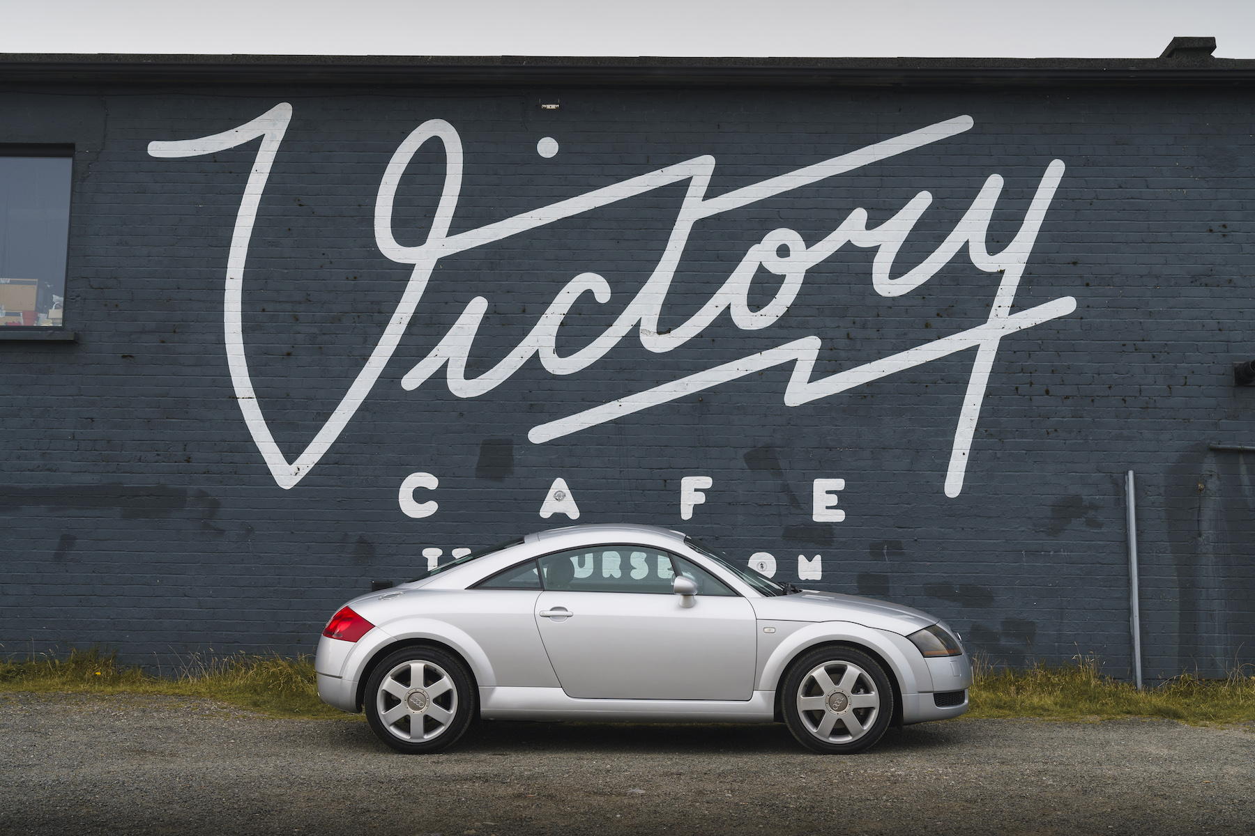 Audi TT on the Isle of Man