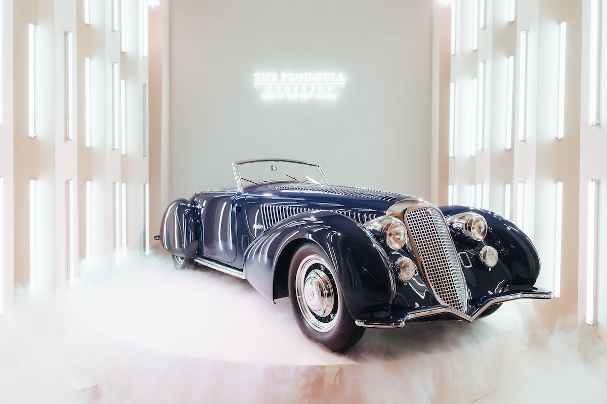 1938 Alfa Romeo 8C 2900B named The Pensinsula Classics Best of the Best 2025