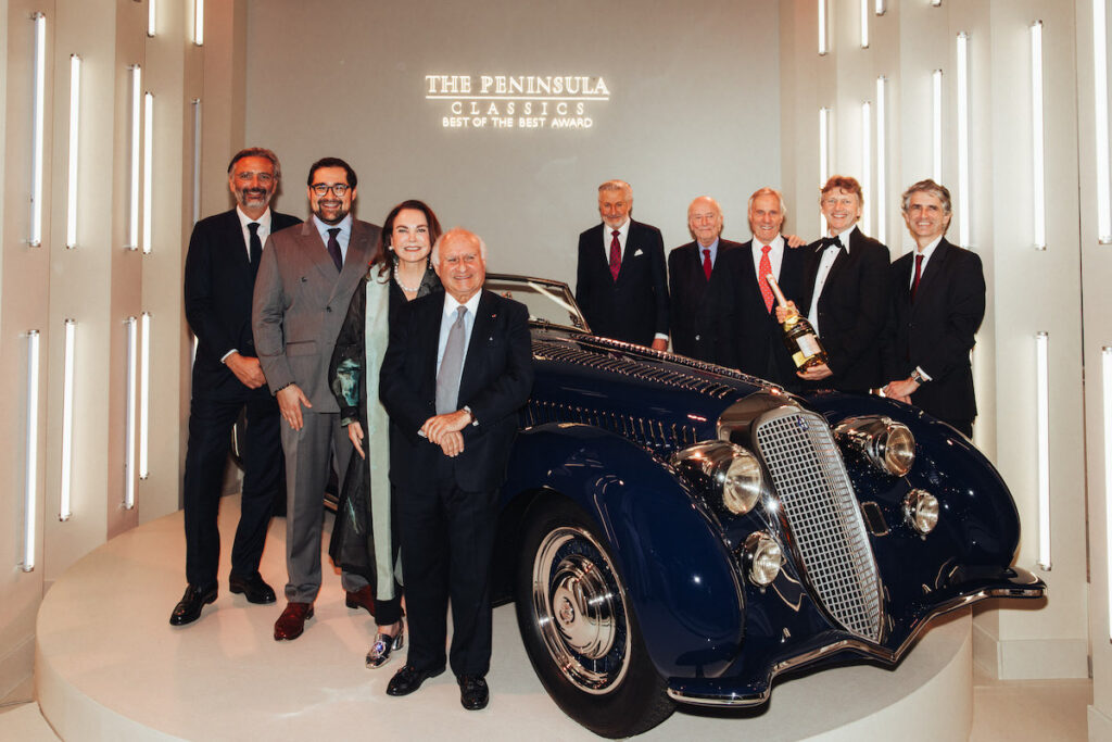 1938 Alfa Romeo 8C 2900B named The Pensinsula Classics Best of the Best 2025