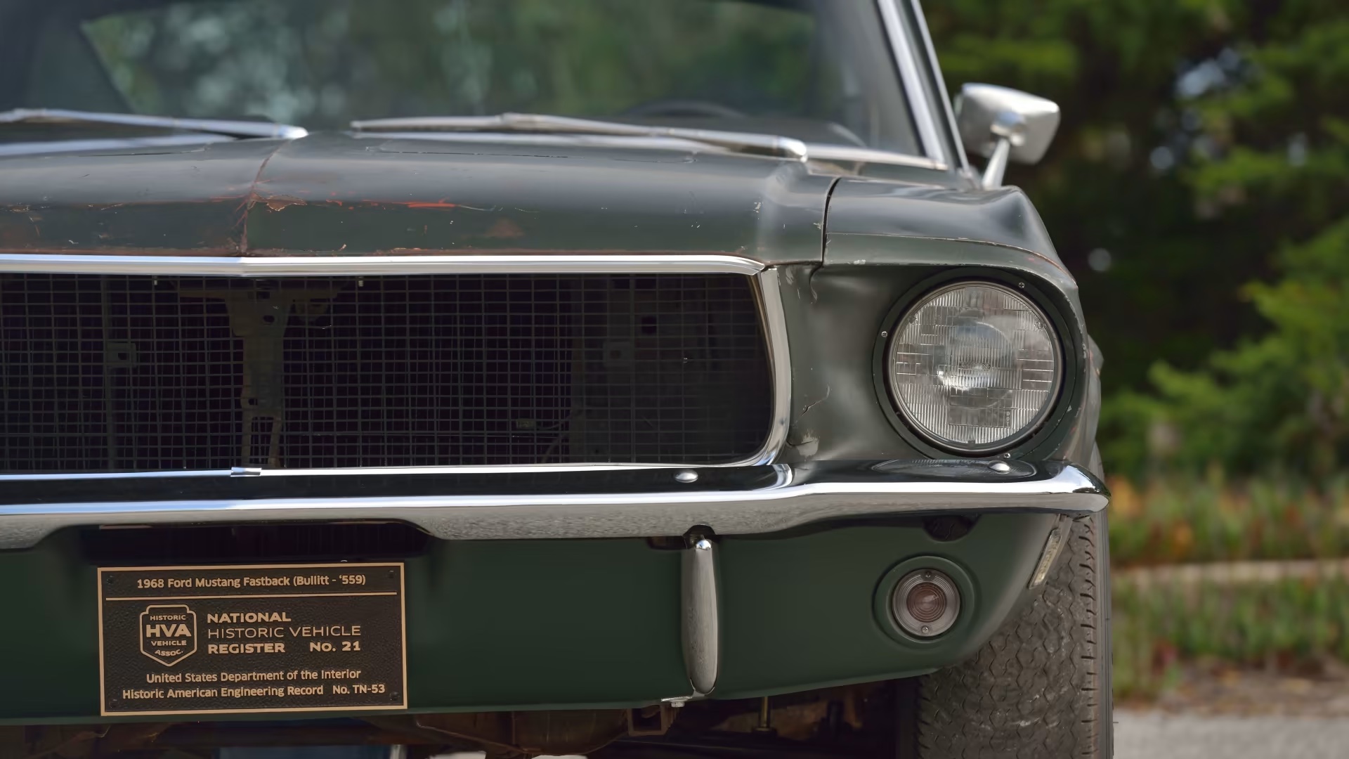 1968 Ford Mustang GT390 “Bullitt”