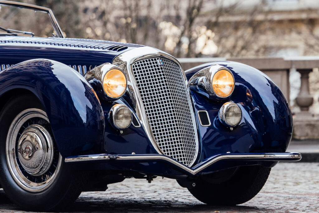 1938 Alfa Romeo 8C 2900B named The Pensinsula Classics Best of the Best 2025