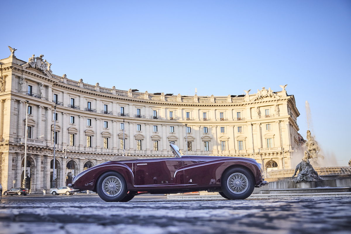 Anantara Concorso Roma 1945 Alfa Romeo 6C 2500 Cabriolet