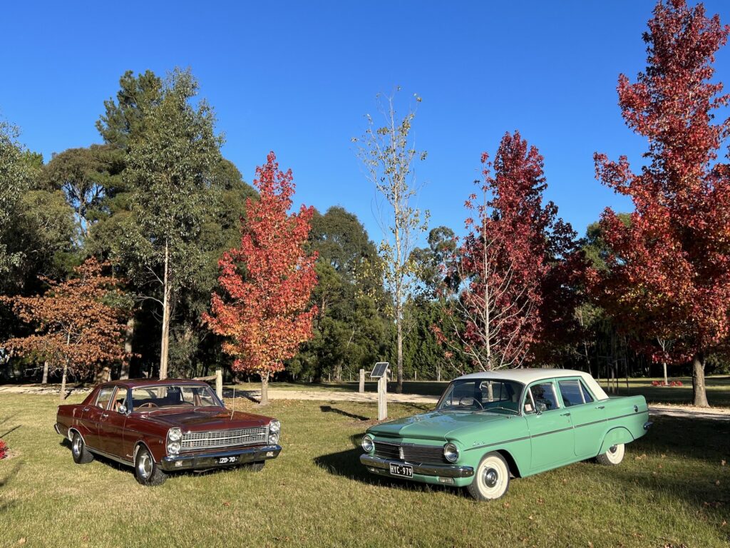 Shane Jacobson's EH Holden and ZD Fairlane