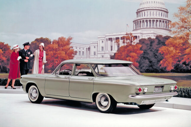 Rear View: 1960 Chevrolet Corvair - Retro Rides