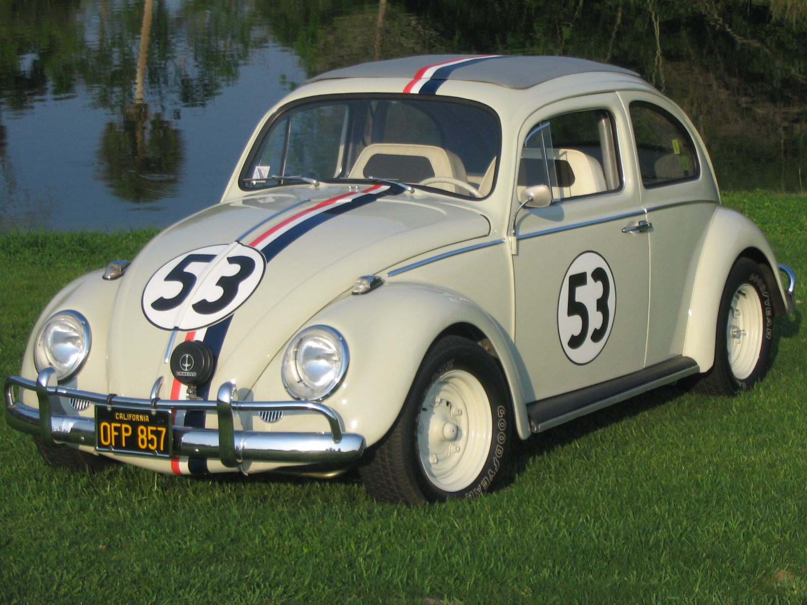 An original Herbie used by Disney for the filming of Herbie Goes to Monte Carlo