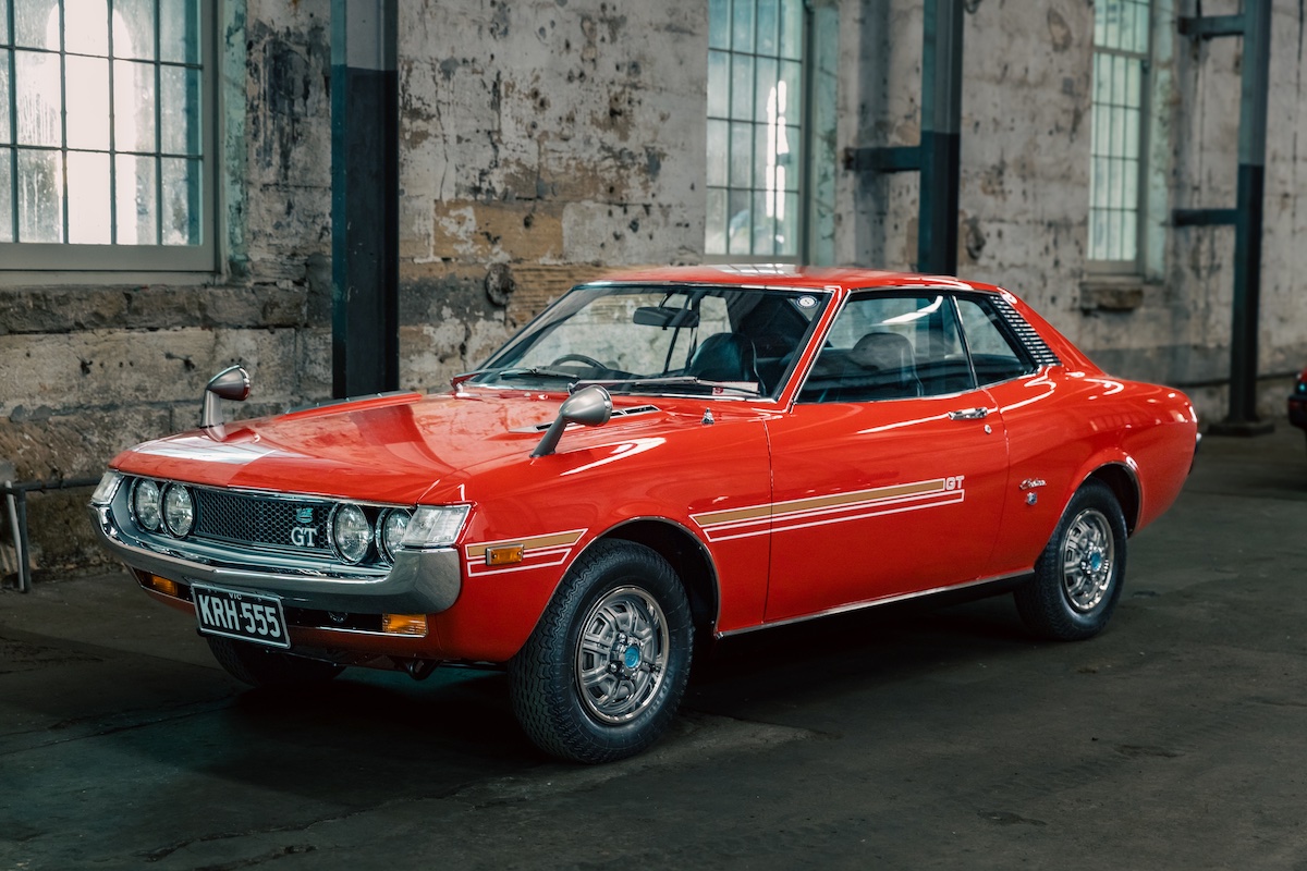 1971 Toyota Celica GT at 2026 Sydney Harbour Concours