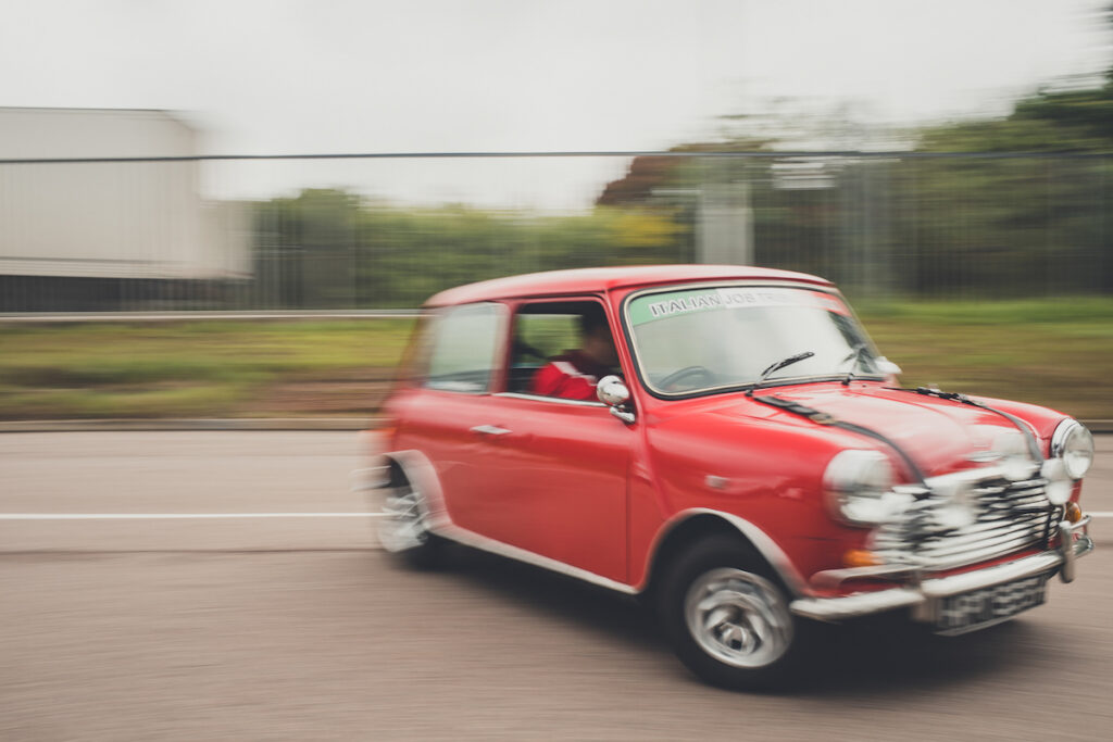 In 2019, Mini UK brought together a number of the original hero cars from the film, along with having precision stunt driver Paul Swift recreate some of the stunts from the film in three replica Minis.